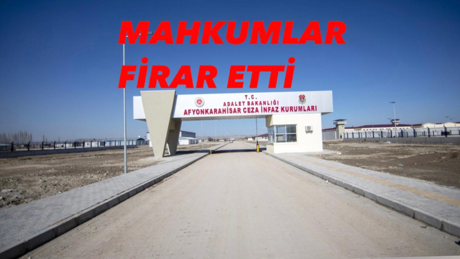 MAHKUMLAR FİRAR ETTİ